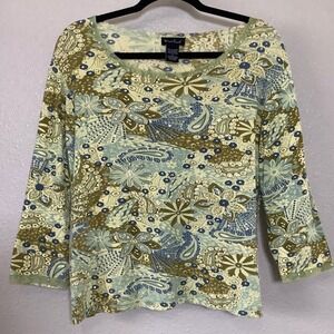 Y2k Fairy‎ Top L Fairycore Fairy Grunge Phoebe Buffay Cotton Sequin Paisley